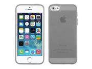 Apple iPhone 5S 5 Glossy Transparent Smoke Candy Skin Case Cover