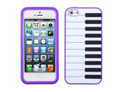 Apple iPhone 5S/5 Purple Piano Pastel Skin Case Cover Apple iPhone 5S/5 Purple Piano Pastel Skin Case Cover