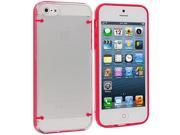 Red Crystal Robot Hard Case Cover for Apple iPhone 5 5S