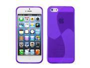 Apple iPhone 5S 5 Purple Windmill Candy Skin Case Cover