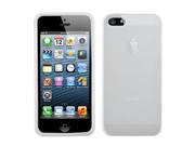 Apple iPhone 5S 5 Solid Skin Case Cover Translucent White