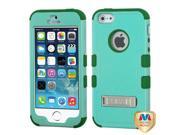 Apple iPhone 5S 5 Baby Green Forest Green TUFF Hybrid Case Cover Stand
