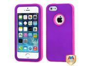 Apple iPhone 5S 5 Hard Grape Electric Pink VERGE Hybrid Case Cover