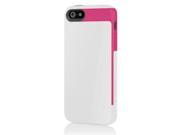 Incipio iPhone 5 5S Faxion Case White Pink