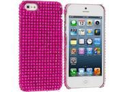Hot Pink Bling Rhinestone Case Cover for Apple iPhone 5 5S