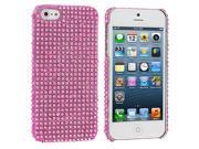 Light Pink Bling Rhinestone Case Cover for Apple iPhone 5 5S