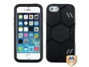 Apple iPhone 5S 5 Natural Black Goalkeeper Hybrid Protector Case Cover