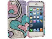 Water Heart Bling Rhinestone Case Cover for Apple iPhone 5 5S