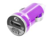 Purple Car Charger 1.2A