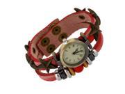 Leather Handmade Bracelet Wrist Watch Adjustable Stars