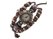Leather Handmade Bracelet Wrist Watch Rope Adjustable