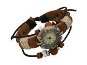 Leather Handmade Bracelet Wrist Watch Rope Adjustable Fashion Style