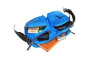 Sport and Leisure Waist Pack with Cellphone Pouch Blue
