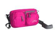 Sport and Leisure Waist Pack with Cellphone Pouch Rose