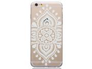 Plastic TPU Case Cover for Iphone 6 Henna Ojibwe Dream Catcher Ethnic Tribal For iphone 6 5.5 inch Screen