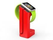 Watch Stand Watch Charging Stand Station Dock Platform for 38 42mm Sport Edition All Models For Apple Watch Red