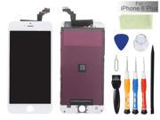 LCD Display Touch Digitizer Screen Assembly Replacement for iPhone 6 Plus 5.5 inch With Tool Kit White
