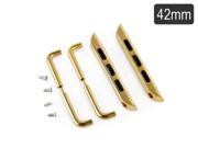Strap Lugs Watch Band Connection Adapter For Apple Watch Sport Edition Classic Buckle Modern Buckle 42 mm Gold