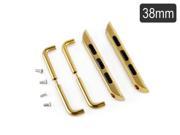 Strap Lugs Watch Band Connection Adapter For Apple Watch Sport Edition Classic Buckle Modern Buckle 38 mm Gold