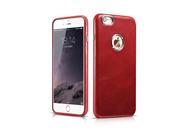 Transformers Vintage Leather Back Cover Series For iPhone 6 Plus Red