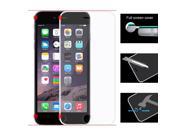 Full Screen Covered 0.26mm 2.5d 9h Ultra Thin Colored Tempered Glass Screen Protector For iPhone 6 4.7 inch White