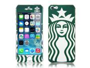 Embossed Front Screen Protector and Back Cover Sticker Protector for iPhone 5 iPhone 5s Starbucks