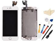 Replacement Digitizer and Touch Screen LCD Assembly With Spare Parts Home Button Flex Cable Camera Bracket with High End Repair Kit Kit For iPhone 6 4.7