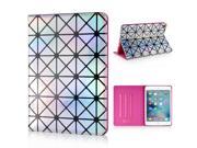 Luxury Bright PU Leather Case Stand Smart Cover For Apple iPad Mini 4 White