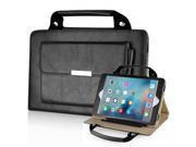New Carrying Handbag PU Leather Smart Stand Case Cover For iPad Mini 4 Black