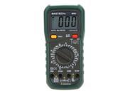 MY61 DMM Digital Multimeter AC DC Ammeter Voltmeter Ohmmeter w Capacitance hFE Test MASTECH
