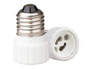 5 Pack GU10 to E26 Bulb Adapter Use This Adapter to Plug a GU10 Bayonet Mount Based Bulb Into an E26 Light Fixture Maximum Wattage Is 75W