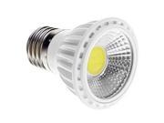 Dimmable E27 5W COB 450 480LM 6000K Cool White Light LED Spot Bulb
