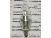 6 Pack 40w LED candelabra bulbs E12 Base 3w Dimmable 40w 40 watt LED Chandelier Lamp Bullet Top Lighting