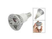 3W E14 3x1W LED White Lamp Spotlight Bulb 6000K 110 240V