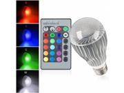 10 Watt Color Changing LED Light Bulb with Remote Control Powered by 3 Vibrant LED s and 10 Watts of Power its the Brightest Multi Color LED Bulb and Mood Li