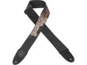 Levy s MSSC8C 005 2 Cotton Guitar Bass Strap Christian Blessed