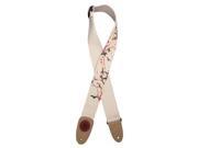 Levy s MSSC8U 009 2 Cotton Urban Print Guitar Bass Strap Birds Branches