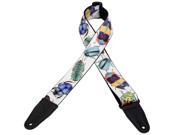 Levy s MPD2 101 2 Printed Polyester Guitar Bass Strap Scarab Beetle