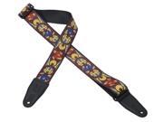 Levy s MP 25 2 Polyester Guitar Bass Strap Heirloom chinese Art Symbols