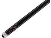 McDermott Star S10 Maple Ponts Black Paint Red Accents Pool Billiards Cue Stick