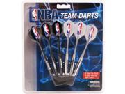 Set of 6 NBA Charlotte Bobcats Steel Tip Darts Flights with NBA Logo