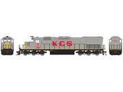 Athearn HO Scale EMD SD40T 2 Diesel Locomotive Kansas City Southern KCS 3167