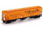 Athearn HO Scale PS 4740 Covered Hopper Car Denver Rio Grande D RGW 15477