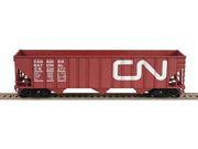 Bowser HO Scale 100 Ton 3 Bay Coal Hopper Canadian National CN Brown 326275