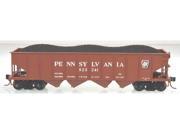 Bowser HO Scale H21a 4 Bay Coal Hopper Pennsylvania PRR Shadow Keystone 923261