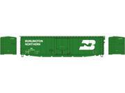 Athearn N Scale 50 Plug Door Box Car Burlington Northern BN Green White 329995