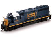 Athearn HO Scale EMD GP40 2 Diesel Locomotive CSX Dark Future Boxcar Logo 4409