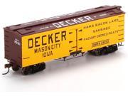 Athearn Roundhouse HO Scale 36ft. Old Time Wood Reefer Decker Meat 2835