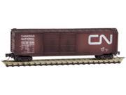Micro Trains MTL Z Scale 50ft Double Door Box Car Canadian National CN Hobo Tag