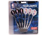 Set of 6 NBA Detroit Pistons Steel Tip Darts Flights with NBA Logo